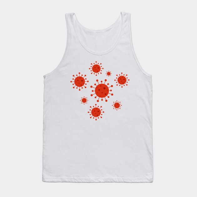 Coronavirus Covid19 Tank Top by ijoshthereforeiam